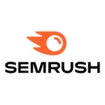 Semrush logo, a leading SEO and digital marketing platform for keyword research, competitor analysis, site audits, and online visibility management.