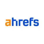 ahrefs logo, a leading SEO and digital marketing platform for keyword research, competitor analysis, site audits, and online visibility management.